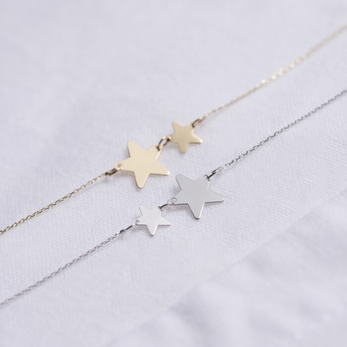 lantisor din aur de 14k "meda"